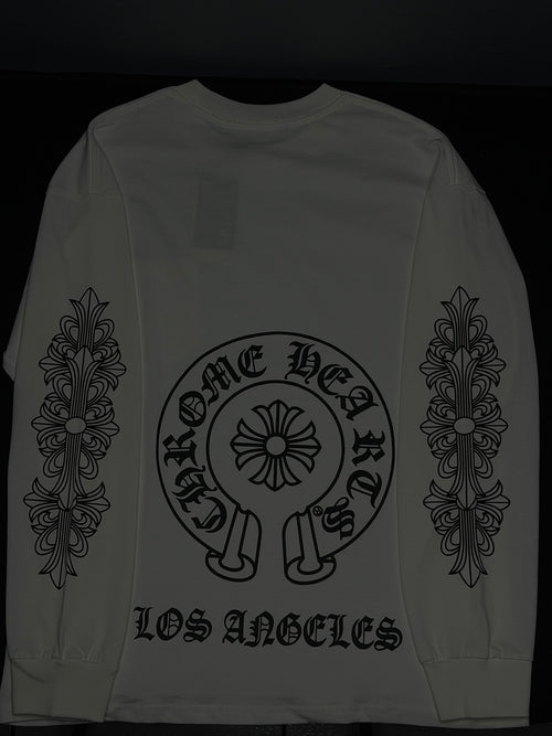 Chrome Heart long sleeve- White