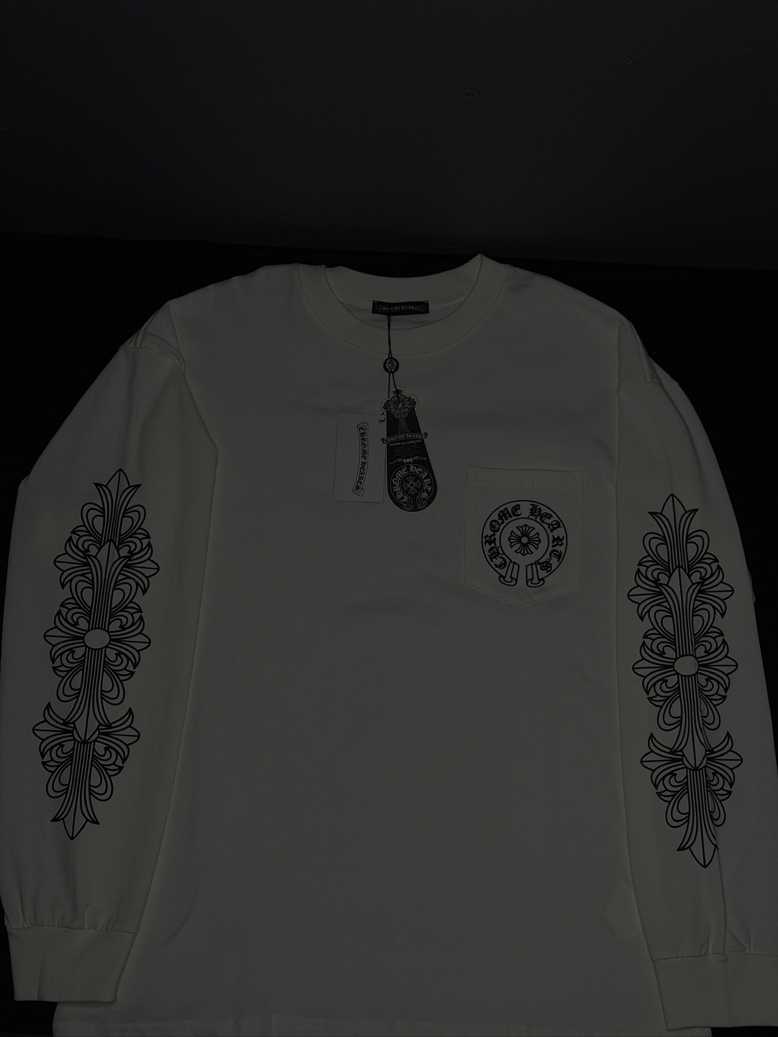 Chrome Heart long sleeve- White
